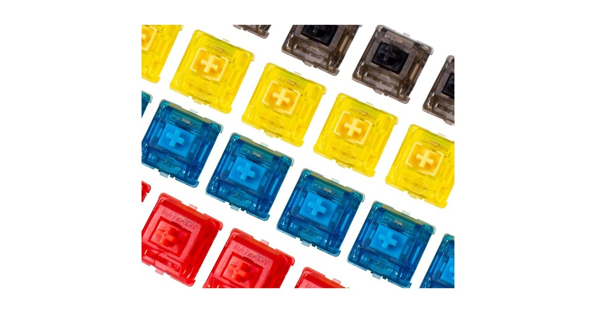 Keychron Gateron Ink V2 Blue Switch-Set, Tastenschalter(blau, 110 Stück)