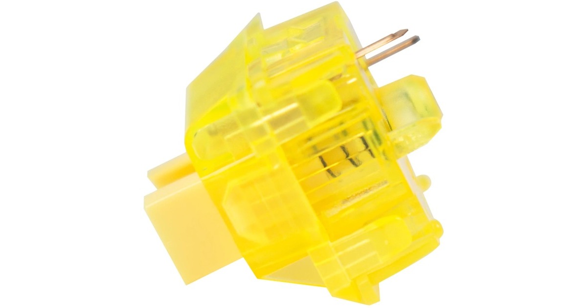 Keychron Gateron Ink V2 Yellow Switch-Set, Tastenschalter(gelb, 110 Stück)