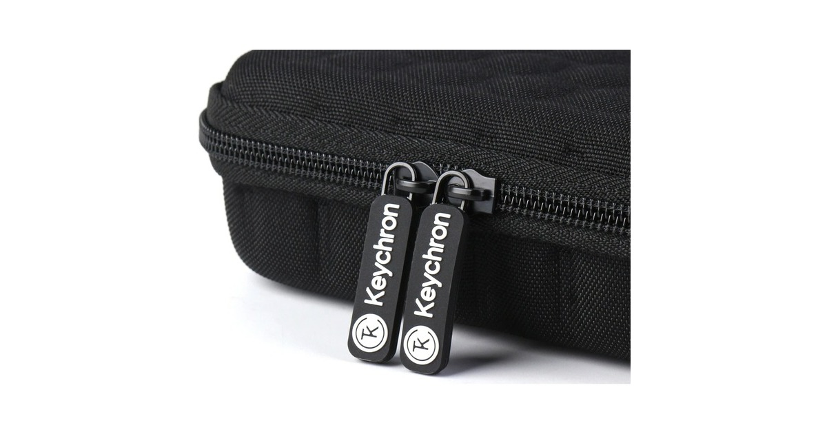 Keychron K5 Full Alu Carrying Case, Tasche(schwarz, für K5 SE/ K5 Pro mit Aluminiumrahmen)