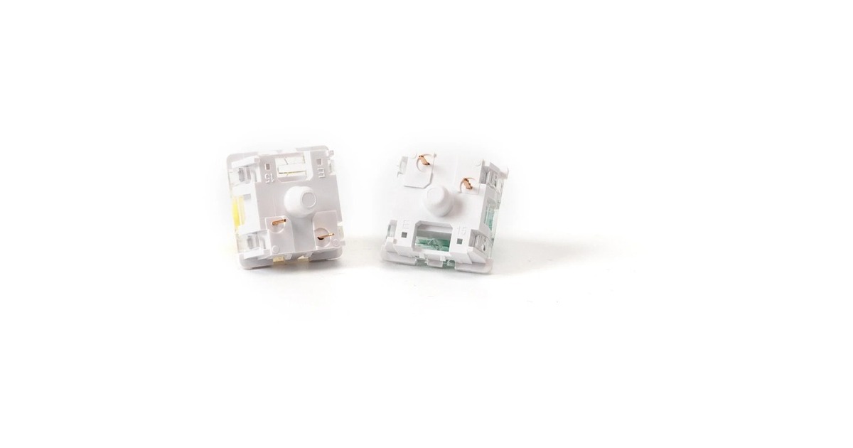 Keychron K Pro Mint Switch-Set, Tastenschalter(mint/transparent, 110 Stück)