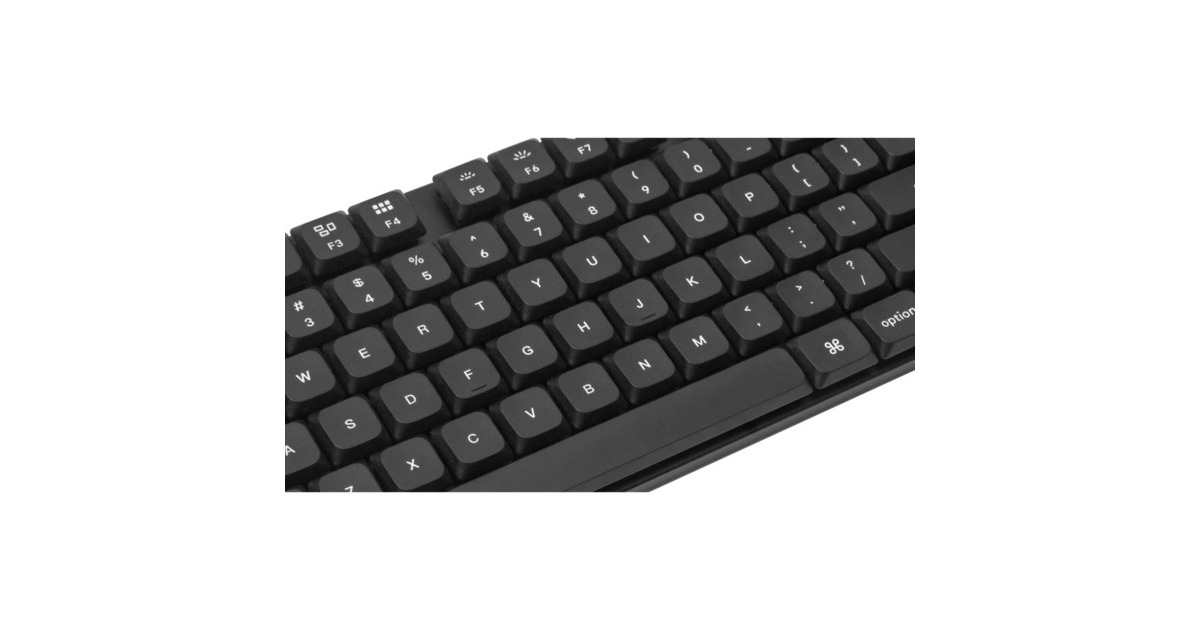 Keychron Low Profile Double Shot PBT Keycap-Set, Tastenkappe(weiß, 118 Stück, ANSI Layout)