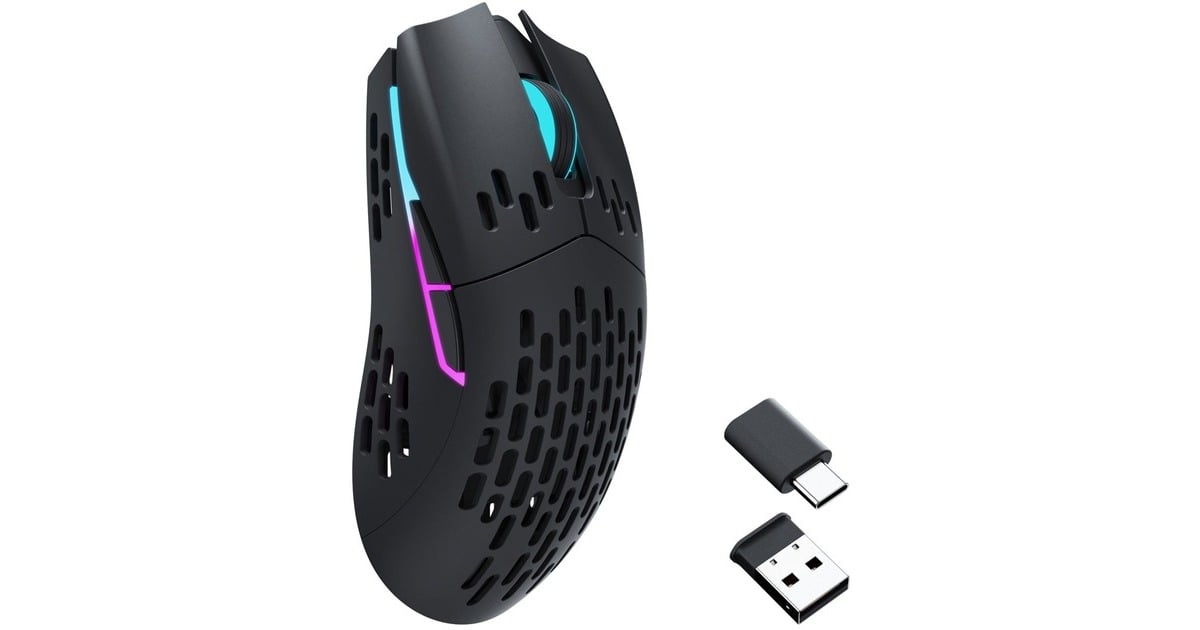 Keychron M1 Wireless, Gaming-Maus(schwarz)