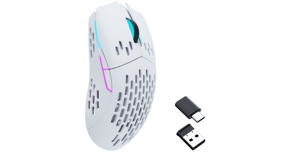 Keychron M1 Wireless, Gaming-Maus(weiß)