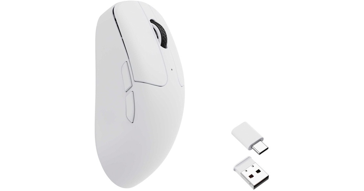 Keychron M2 Mini Wireless, Gaming-Maus(weiß)