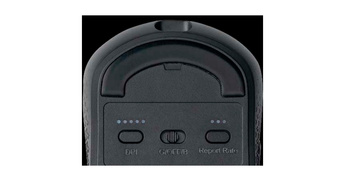 Keychron M3 Mini Wireless 4K-Version, Gaming-Maus(schwarz)