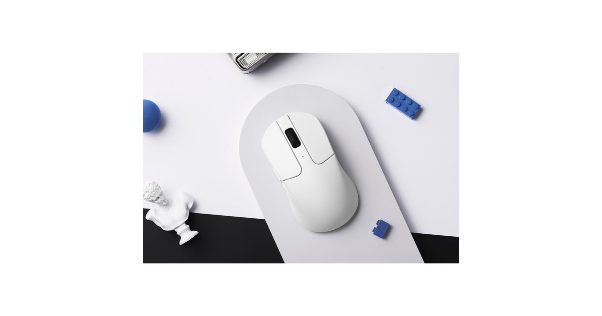 Keychron M3 Mini Wireless 4K-Version, Gaming-Maus(weiß)