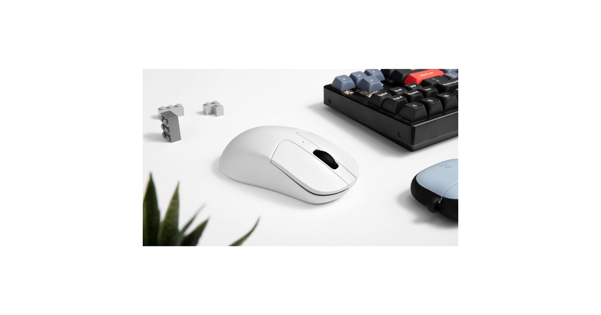Keychron M3 Mini Wireless 4K-Version, Gaming-Maus(weiß)