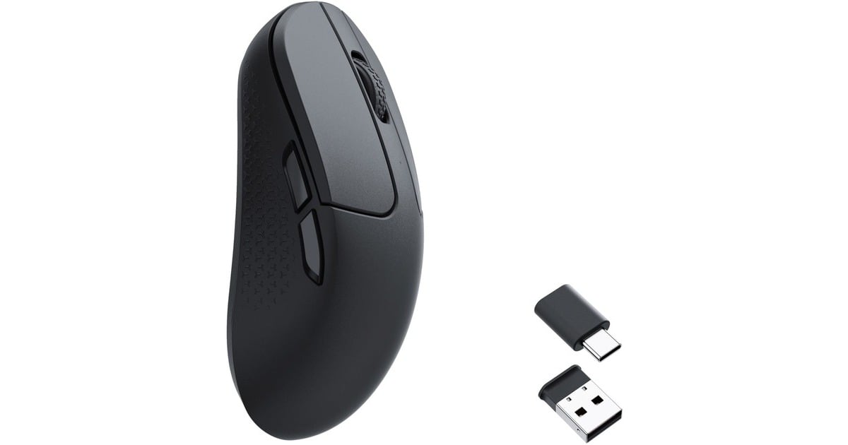Keychron M3 Mini Wireless, Gaming-Maus(schwarz)