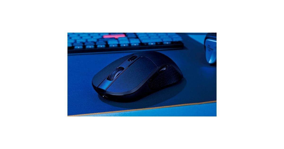 Keychron M3 Wireless 4K-Version, Gaming-Maus(schwarz)
