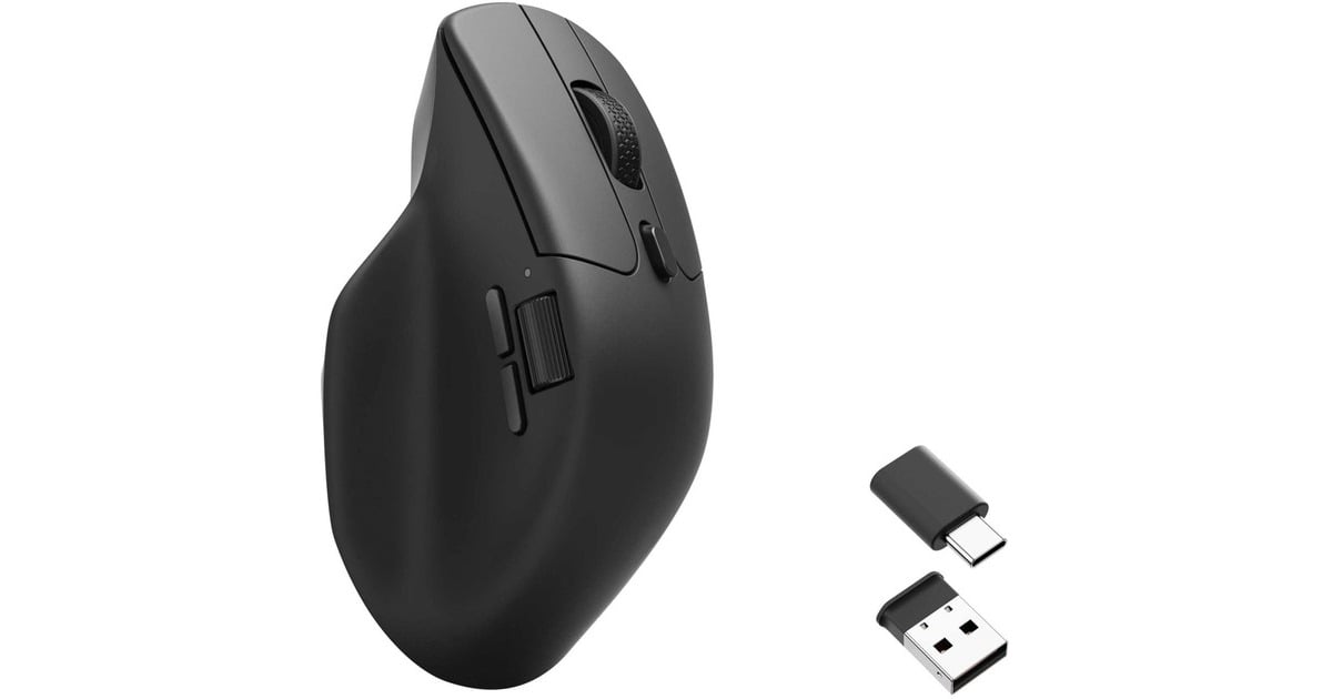 Keychron M6 Wireless, Gaming-Maus(schwarz, Outlet) Keychron M6 Wireless, Gaming-Maus(schwarz, Outlet)