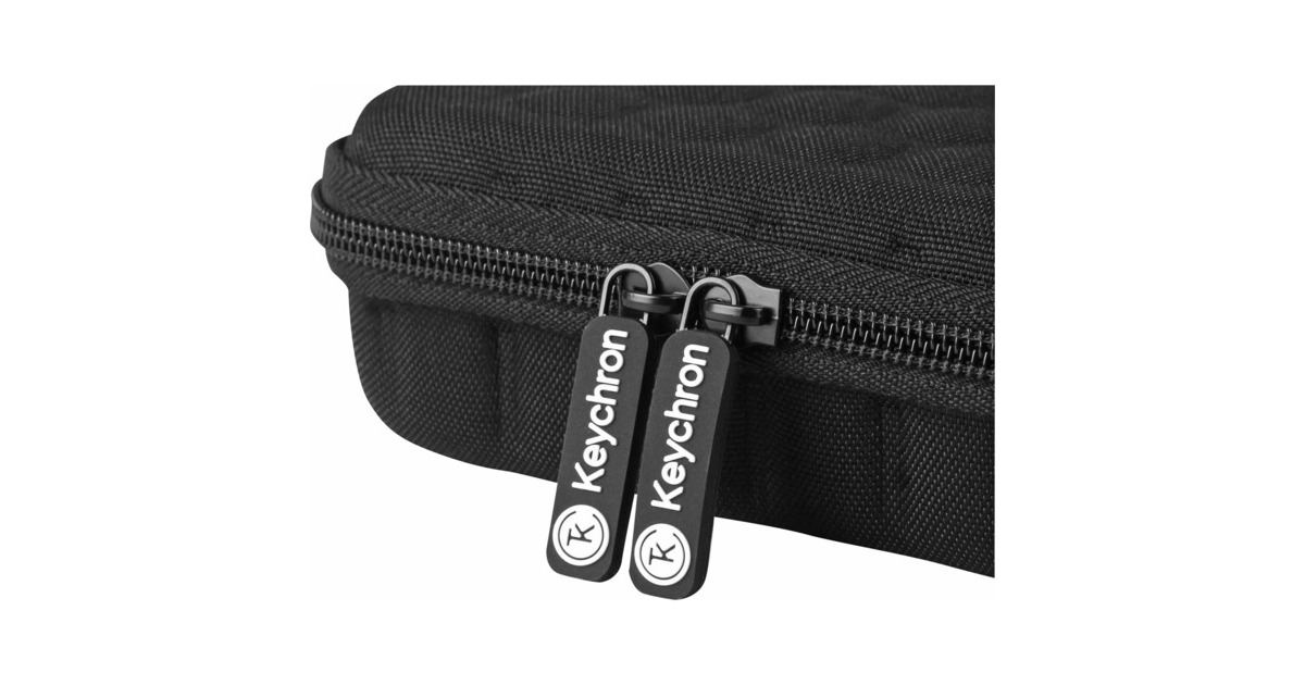 Keychron Q10/Q5/V5 Keyboard Carrying Case, Tasche(schwarz, für Keychron Q10/Q5/V5 mit Aluminiumrahmen)