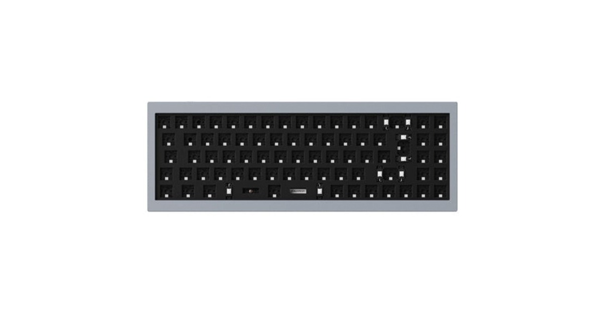Keychron Q7 Barebone ISO, Gaming-Tastatur(grau, Hot-Swap, Aluminiumrahmen, RGB) Keychron Q7 Barebone ISO, Gaming-Tastatur(grau, Hot-Swap, Aluminiumrahmen, RGB)