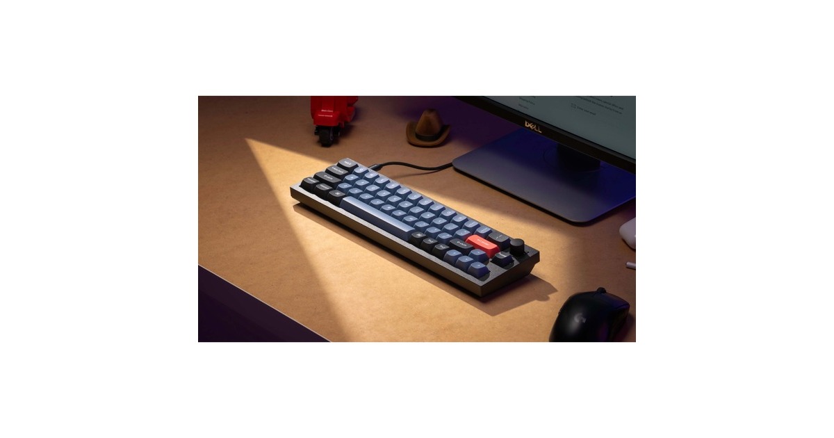 Keychron Q9 Barebone ISO Knob, Gaming-Tastatur(schwarz, Hot-Swap, Aluminiumrahmen, RGB)