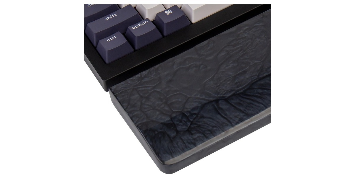 Keychron Resin Palm Rest für Q3/V3, Handgelenkauflage(schwarz)