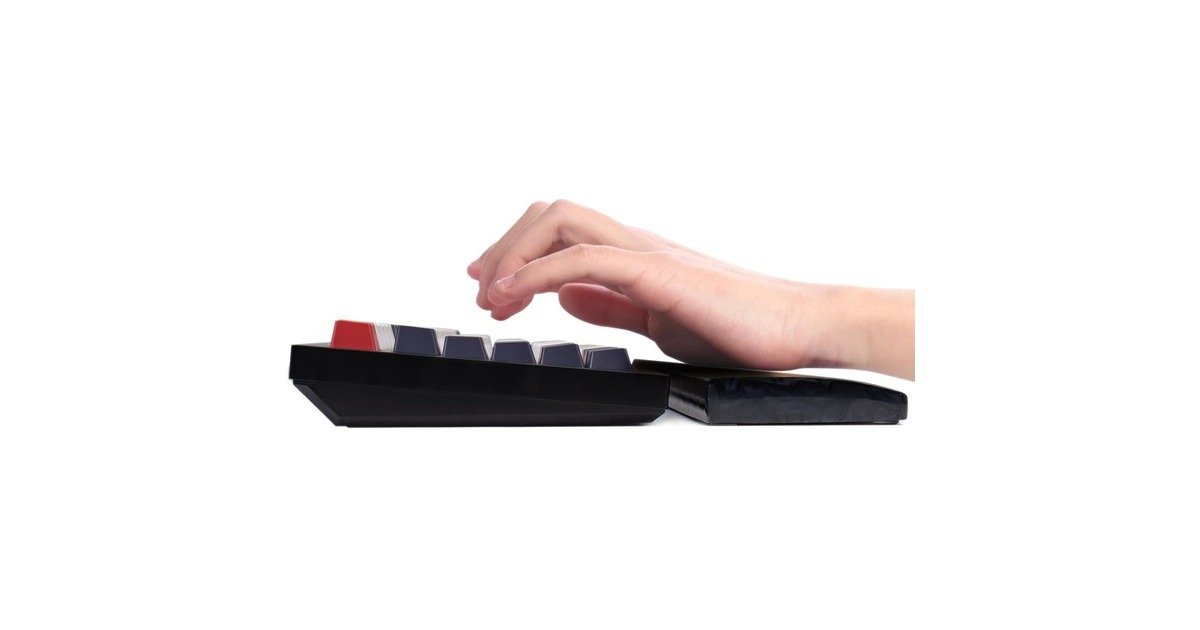 Keychron Resin Palm Rest für Q3/V3, Handgelenkauflage(schwarz)