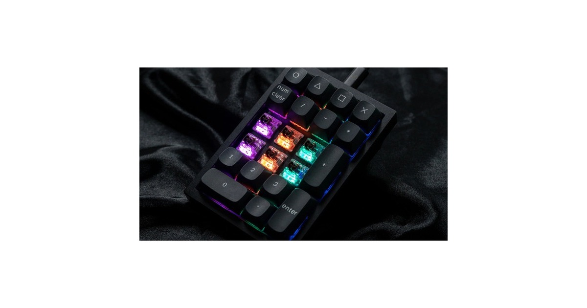 Keychron Silent K Pro Brown Switch-Set, Tastenschalter(braun/transparent, 110 Stück)