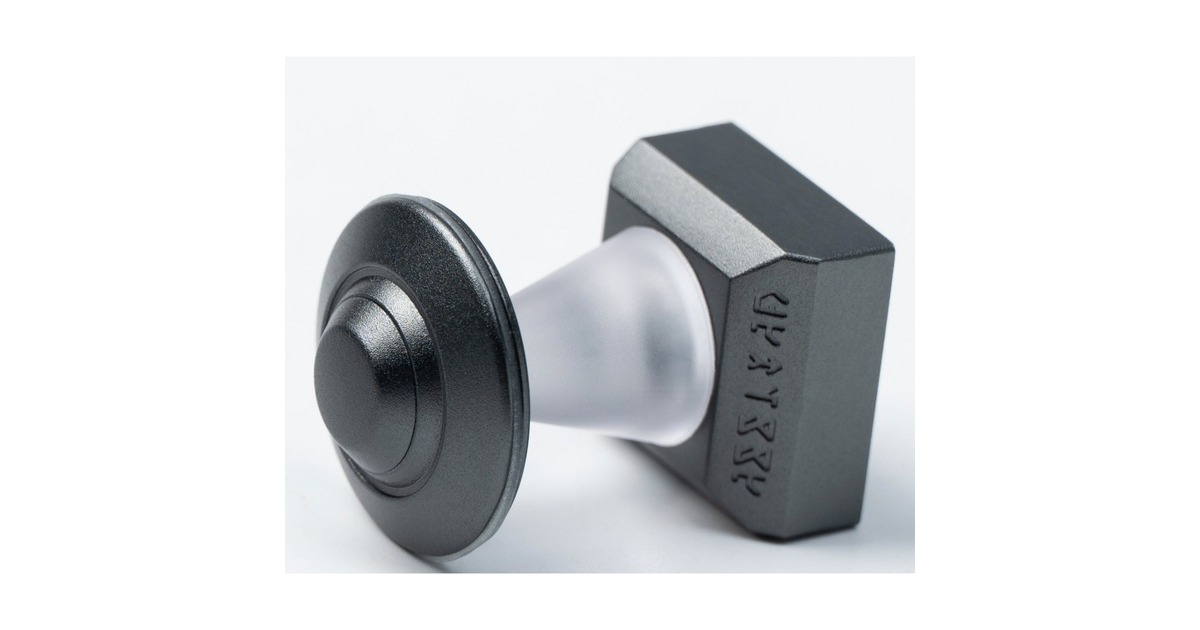 Keychron UFO Aluminum Alloy Artisan Keycap, Tastenkappe(schwarz/silber)