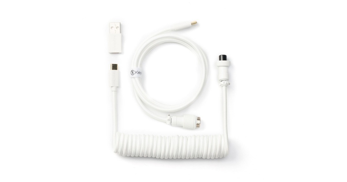 USB-C Stecker(weiß, 1,36 Meter)