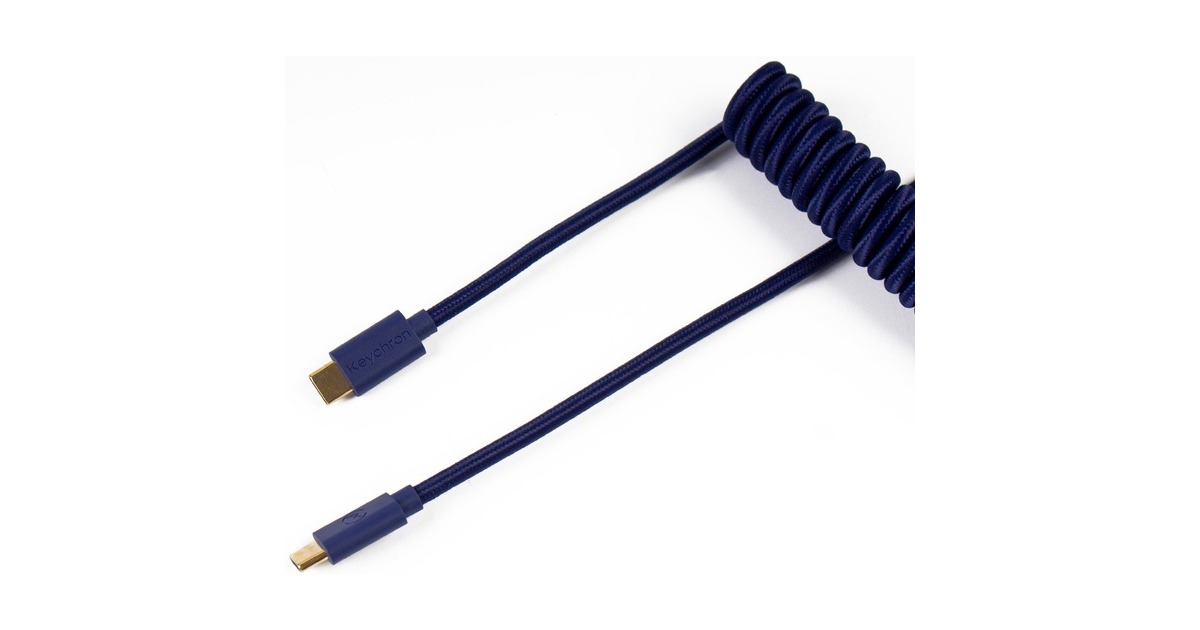 USB-C Stecker(blau, 1,36 Meter)