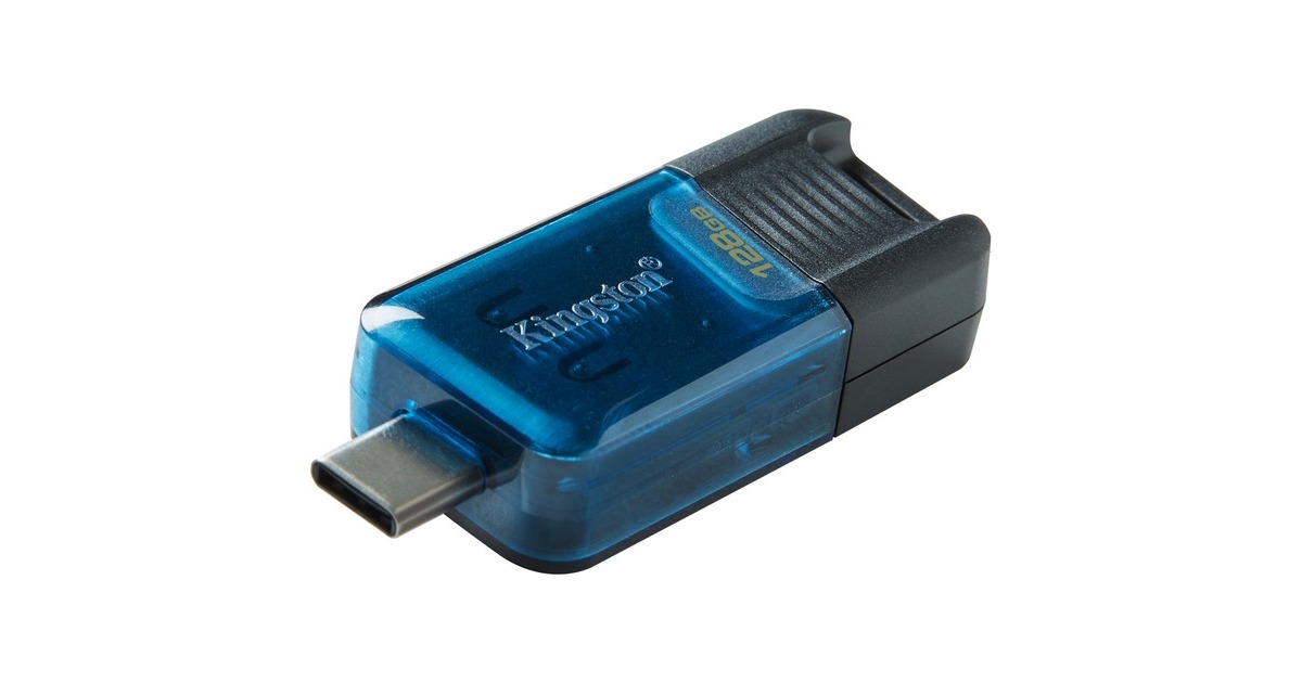 Kingston DataTraveler 80 M 128 GB, USB-Stick(USB-C 3.2 Gen 1)