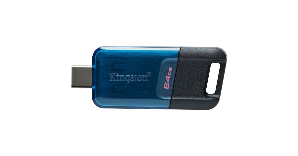 Kingston DataTraveler 80 M 64 GB, USB-Stick(USB-C 3.2 Gen 1)