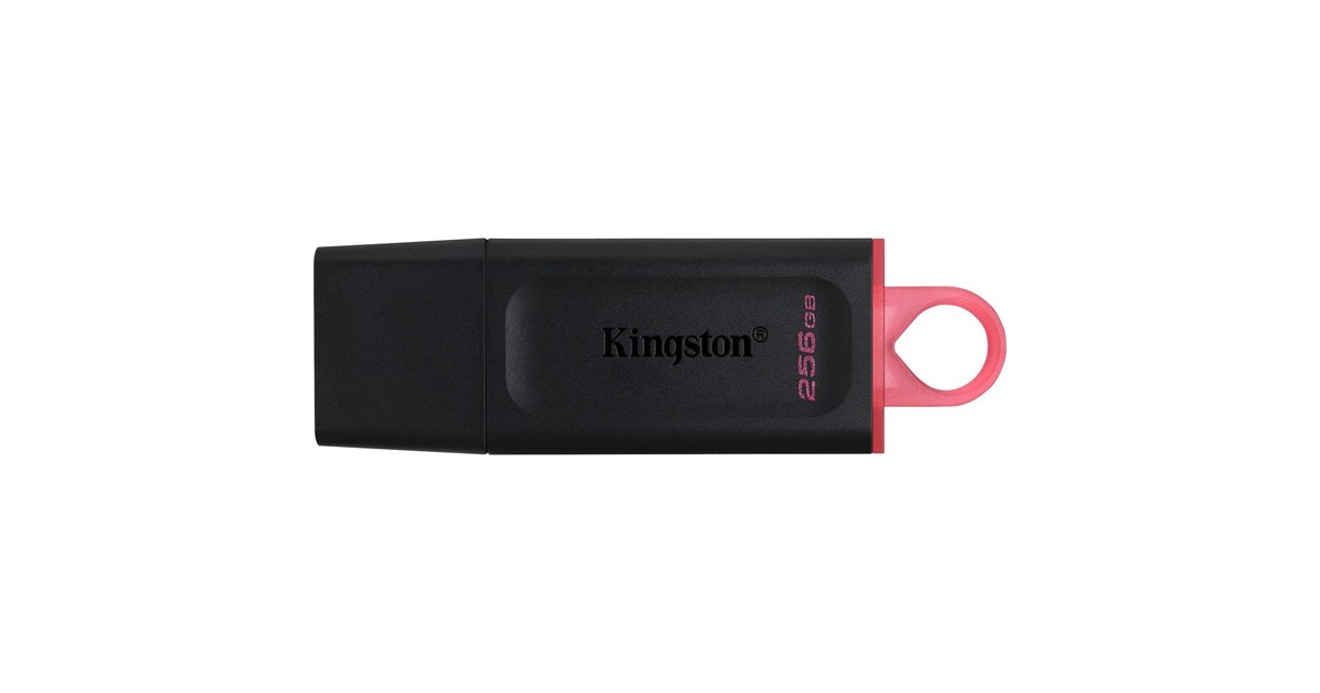 Kingston DataTraveler Exodia 256 GB, USB-Stick(schwarz/rot, USB-A 3.2 Gen 1)