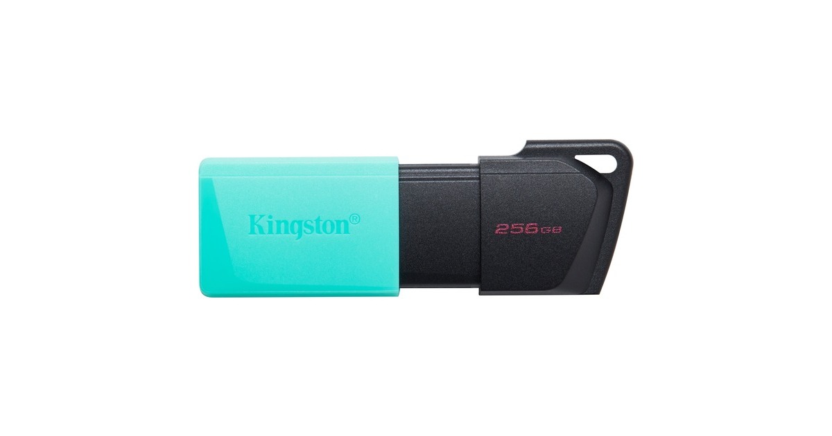 Kingston DataTraveler Exodia M 256 GB, USB-Stick(türkis/schwarz, USB-A 3.2 Gen 1)