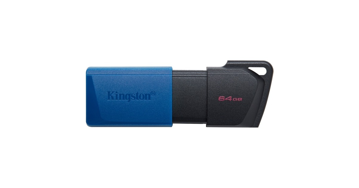 Kingston DataTraveler Exodia M 64 GB, USB-Stick(blau/schwarz, USB-A 3.2 Gen 1)