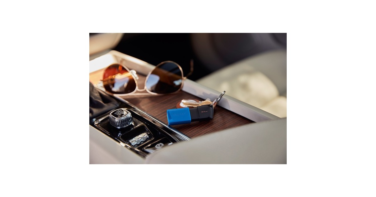 Kingston DataTraveler Exodia M 64 GB, USB-Stick(blau/schwarz, USB-A 3.2 Gen 1)