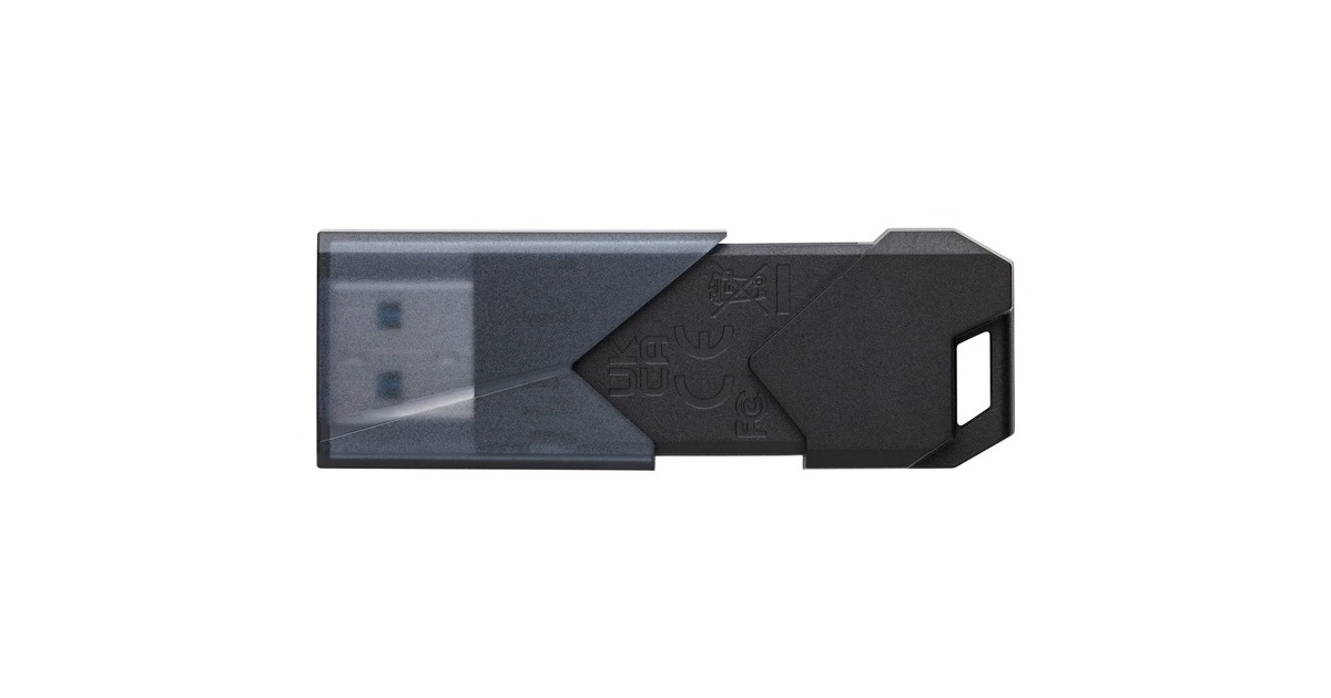 Kingston DataTraveler Exodia Onyx 128 GB, USB-Stick(schwarz/schwarz, USB-A 3.2 Gen 1)