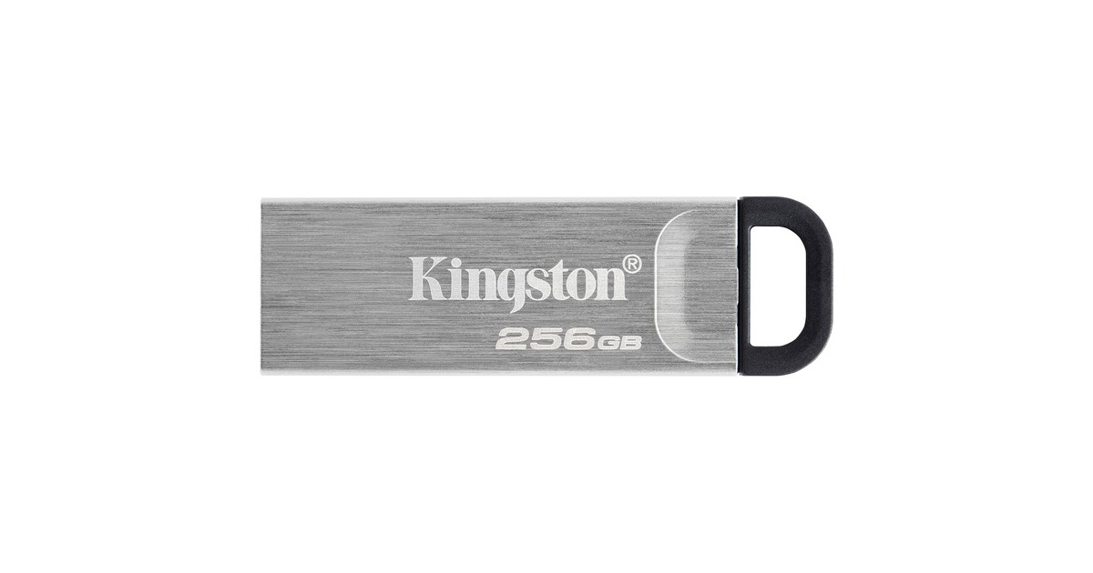 Kingston DataTraveler Kyson 256 GB, USB-Stick(silber, USB-A 3.2 Gen 1)