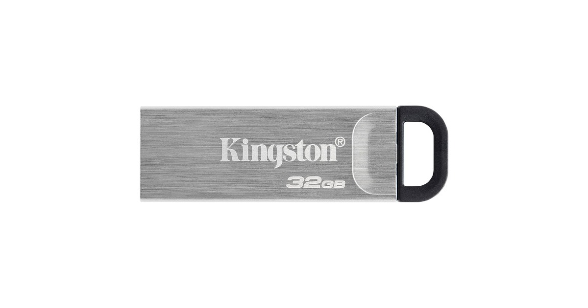 Kingston DataTraveler Kyson 32 GB, USB-Stick(silber, USB-A 3.2 Gen 1)
