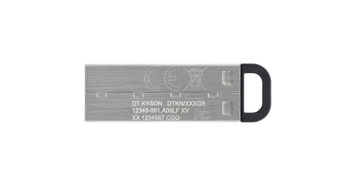 Kingston DataTraveler Kyson 64 GB, USB-Stick(silber, USB-A 3.2 Gen 1)