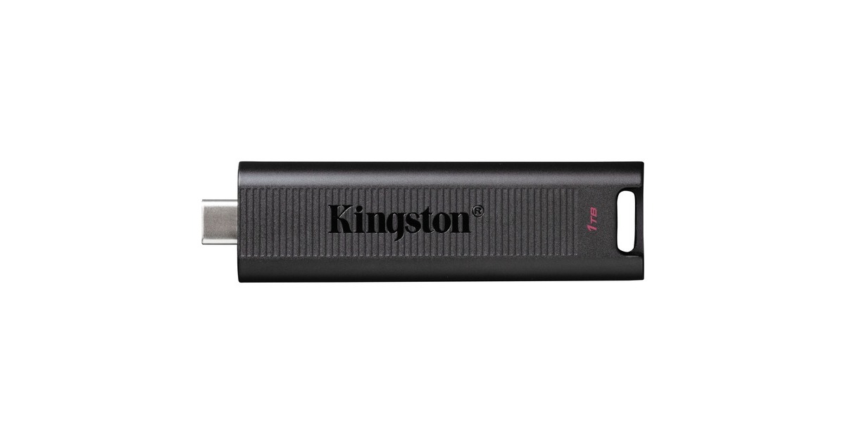 Kingston DataTraveler Max 1 TB, USB-Stick(schwarz, USB-C 3.2 Gen 2)
