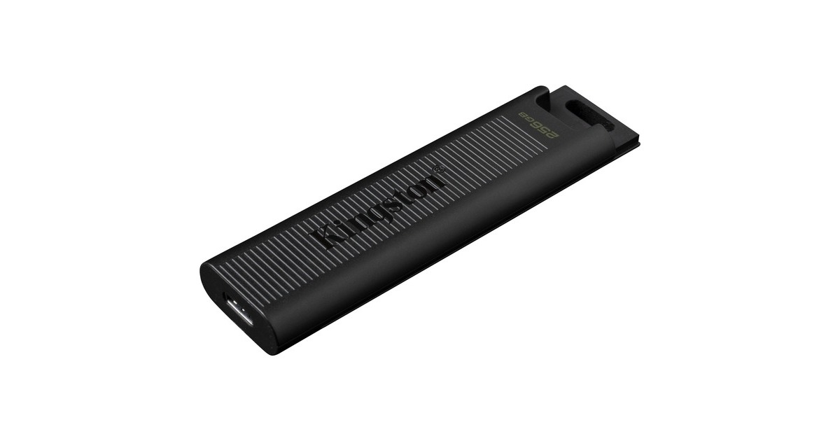 Kingston DataTraveler Max 256 GB, USB-Stick(schwarz, USB-C 3.2 Gen 2)