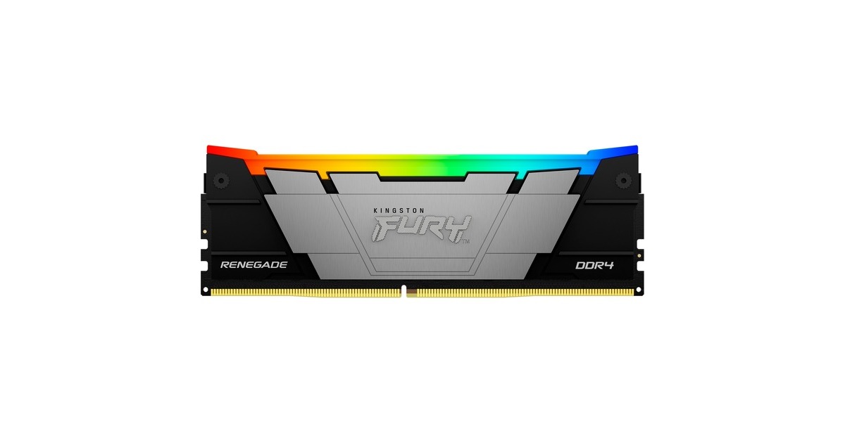 Kingston FURY DIMM 16 GB DDR4-3200 , Arbeitsspeicher(schwarz, KF432C16RB12A/16, Renegade RGB, INTEL XMP) Kingston FURY DIMM 16 GB DDR4-3200 , Arbeitsspeicher(schwarz, KF432C16RB12A/16, Renegade RGB, INTEL XMP)