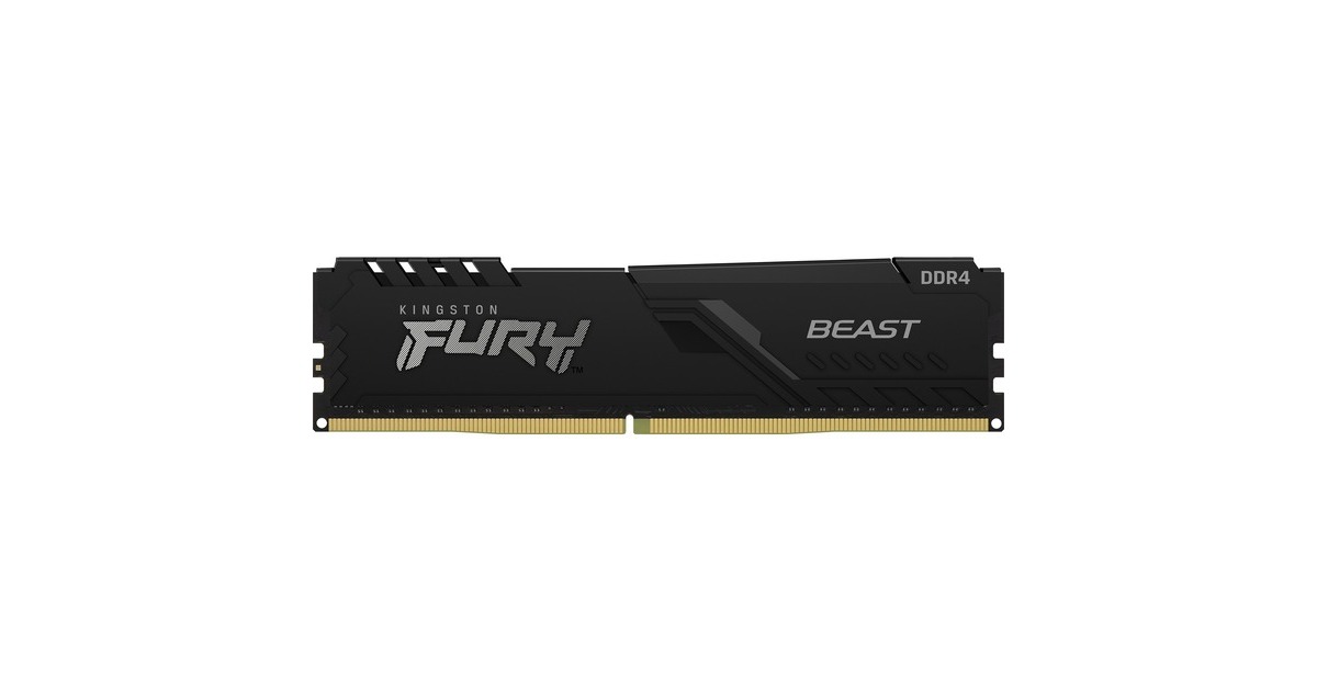 Kingston FURY DIMM 16 GB DDR4-3600, Arbeitsspeicher(schwarz, KF436C18BB/16, Beast, INTEL XMP) Kingston FURY DIMM 16 GB DDR4-3600, Arbeitsspeicher(schwarz, KF436C18BB/16, Beast, INTEL XMP)