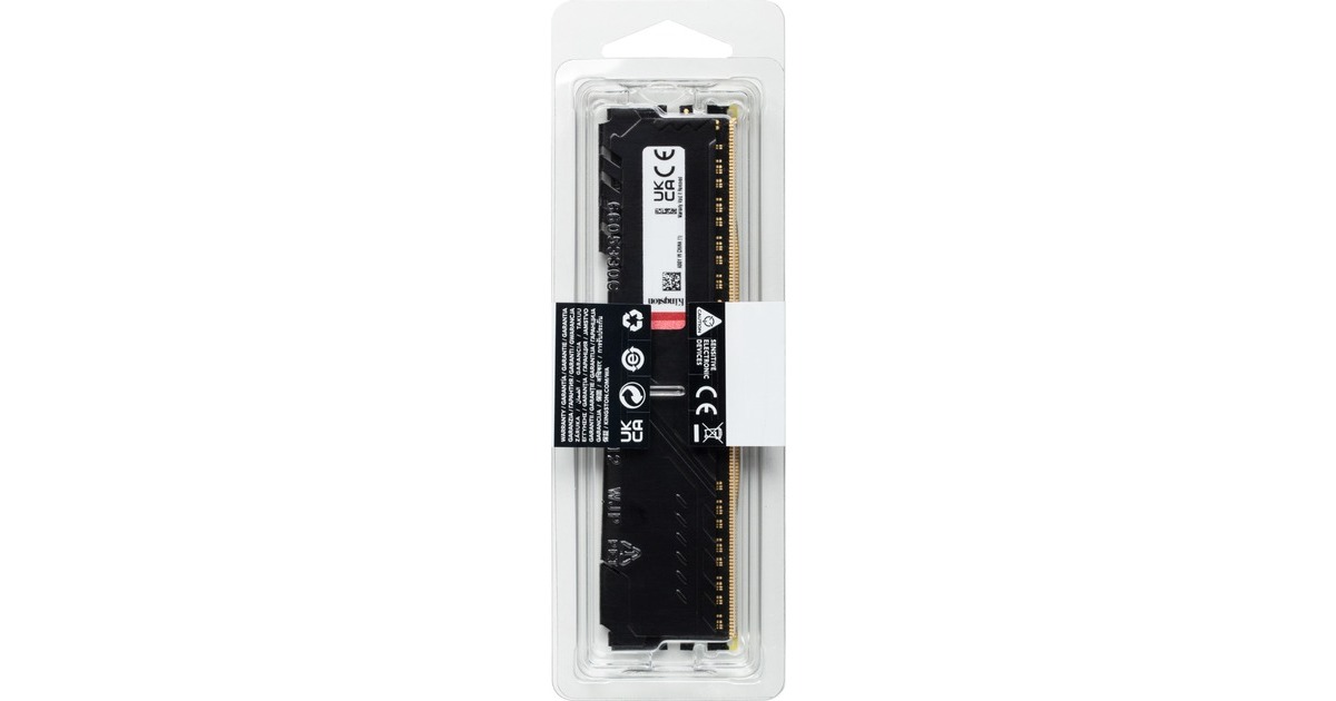 Kingston FURY DIMM 16 GB DDR4-3600, Arbeitsspeicher(schwarz, KF436C18BB/16, Beast, INTEL XMP)