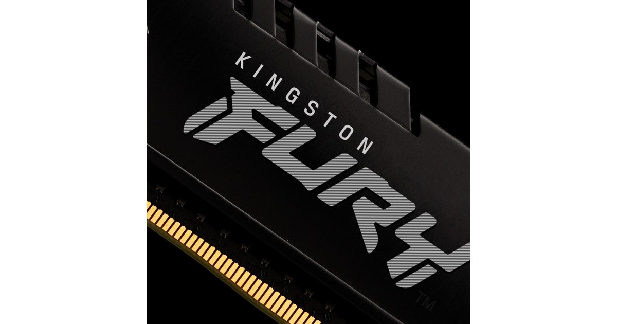 Kingston FURY DIMM 16 GB DDR4-3733 (2x 8 GB) Dual-Kit, Arbeitsspeicher(schwarz, KF437C19BBK2/16, Beast, INTEL XMP)