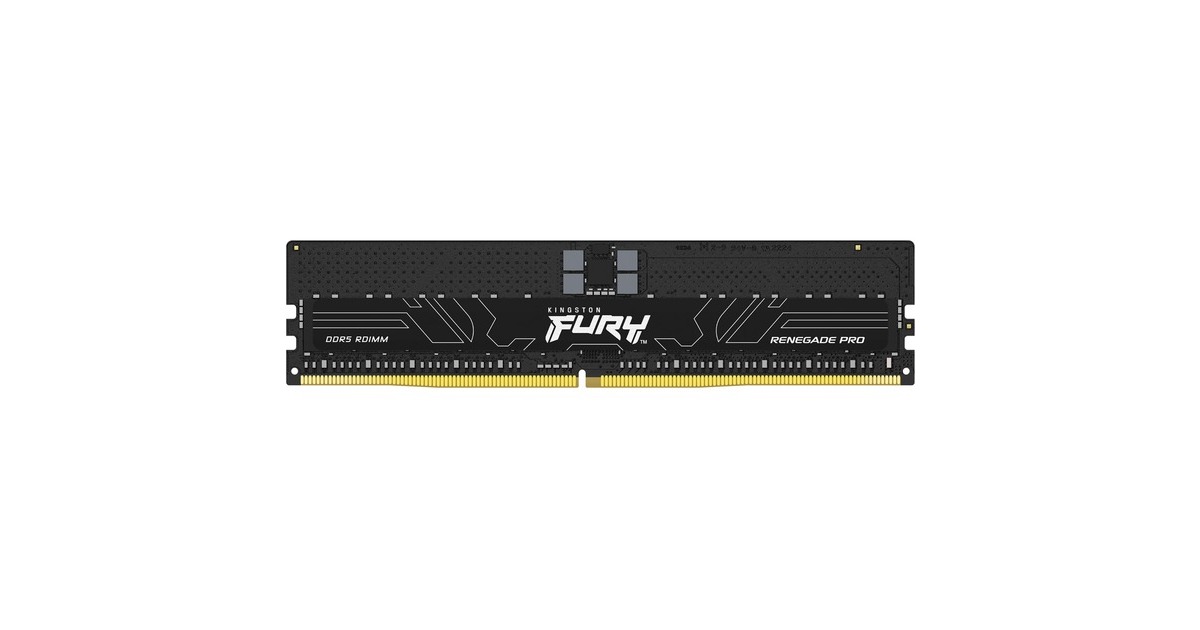 Kingston FURY DIMM 16 GB DDR5-4800, Arbeitsspeicher(schwarz, KF548R36RB-16, Renegade PRO, INTEL XMP)