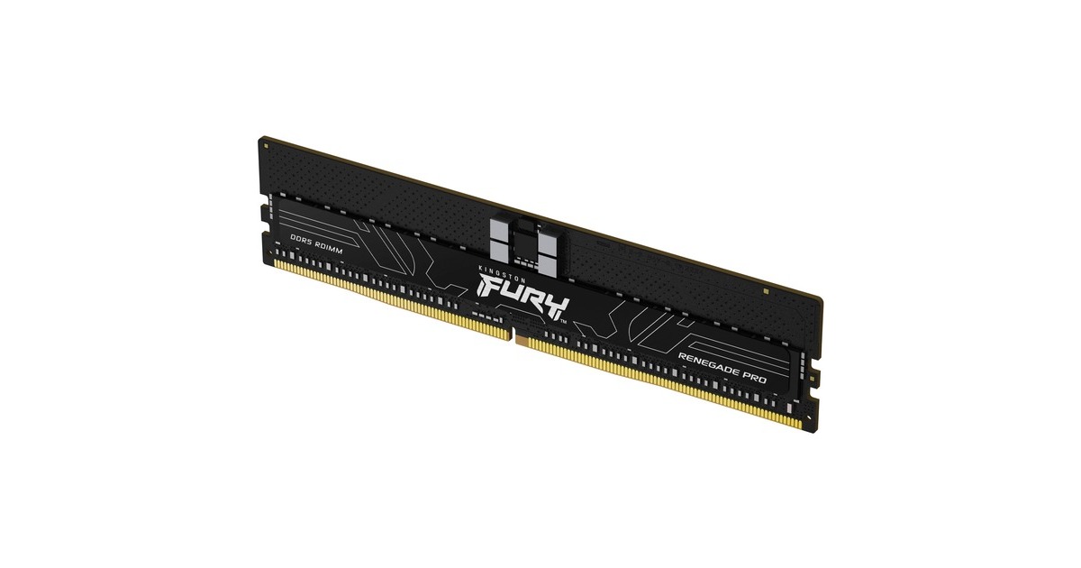 Kingston FURY DIMM 16 GB DDR5-4800, Arbeitsspeicher(schwarz, KF548R36RB-16, Renegade PRO, INTEL XMP)