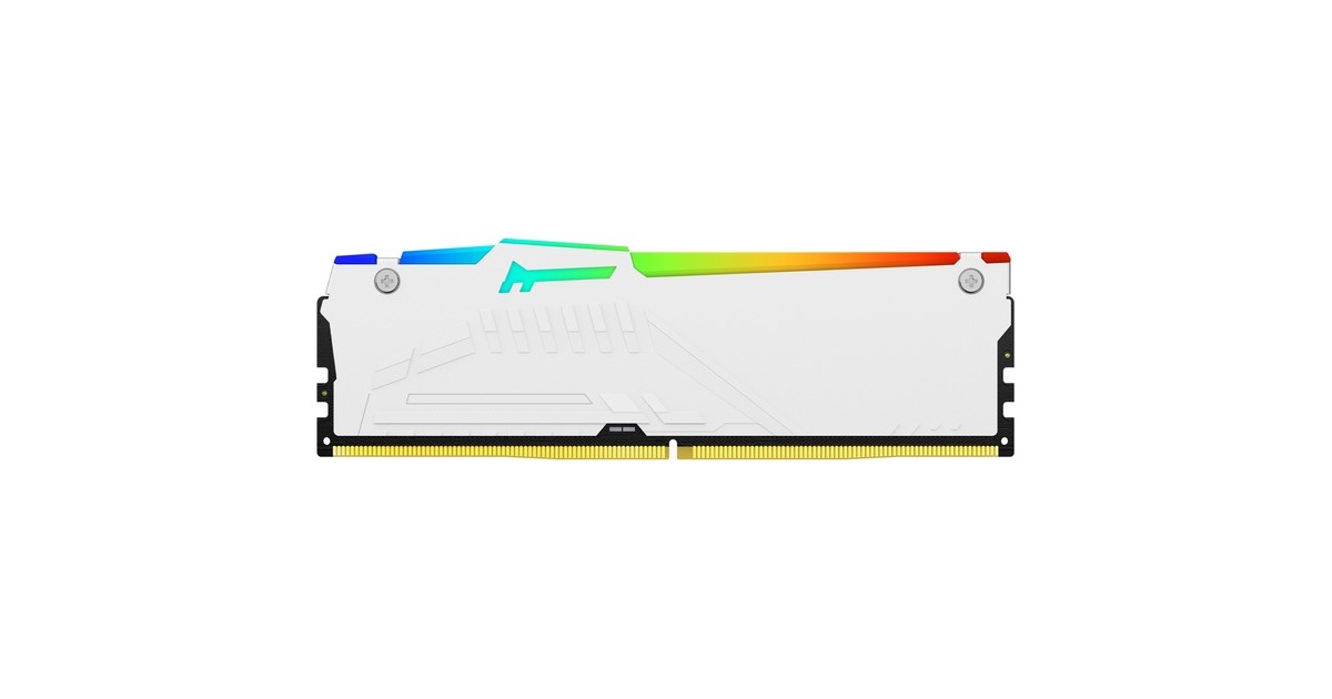 Kingston FURY DIMM 16 GB DDR5-5600, Arbeitsspeicher(weiß, KF556C40BWA-16, Beast RGB, INTEL XMP)