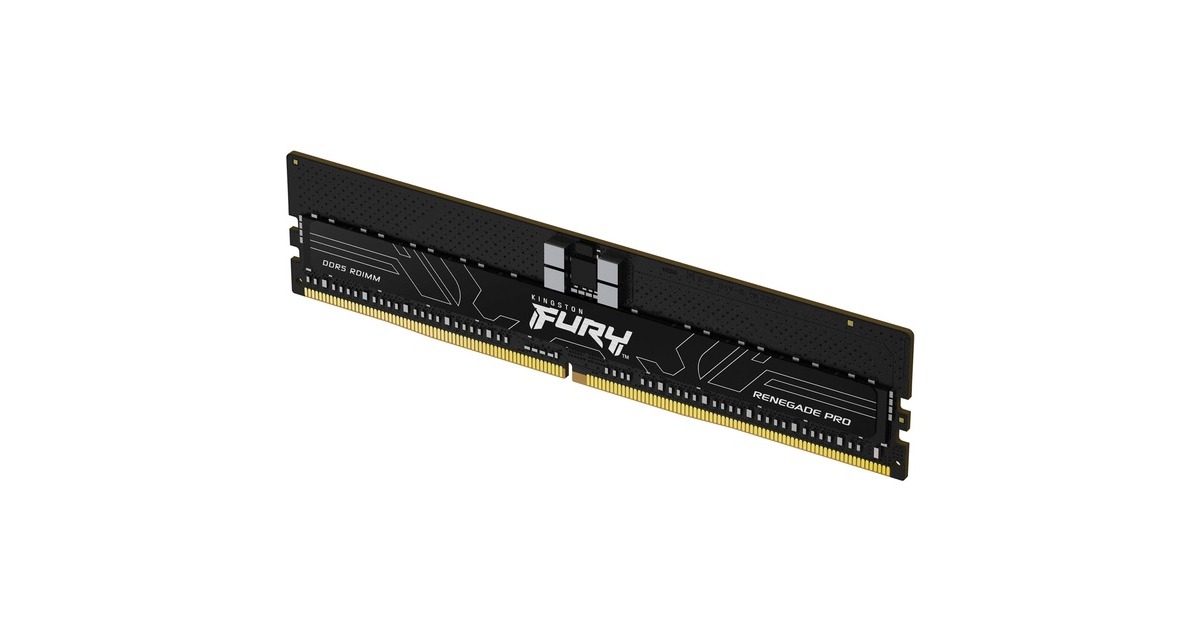 Kingston FURY DIMM 16 GB DDR5-6000, Arbeitsspeicher(schwarz, KF560R32RBE-16, Renegade Pro, INTEL XMP, AMD EXPO)