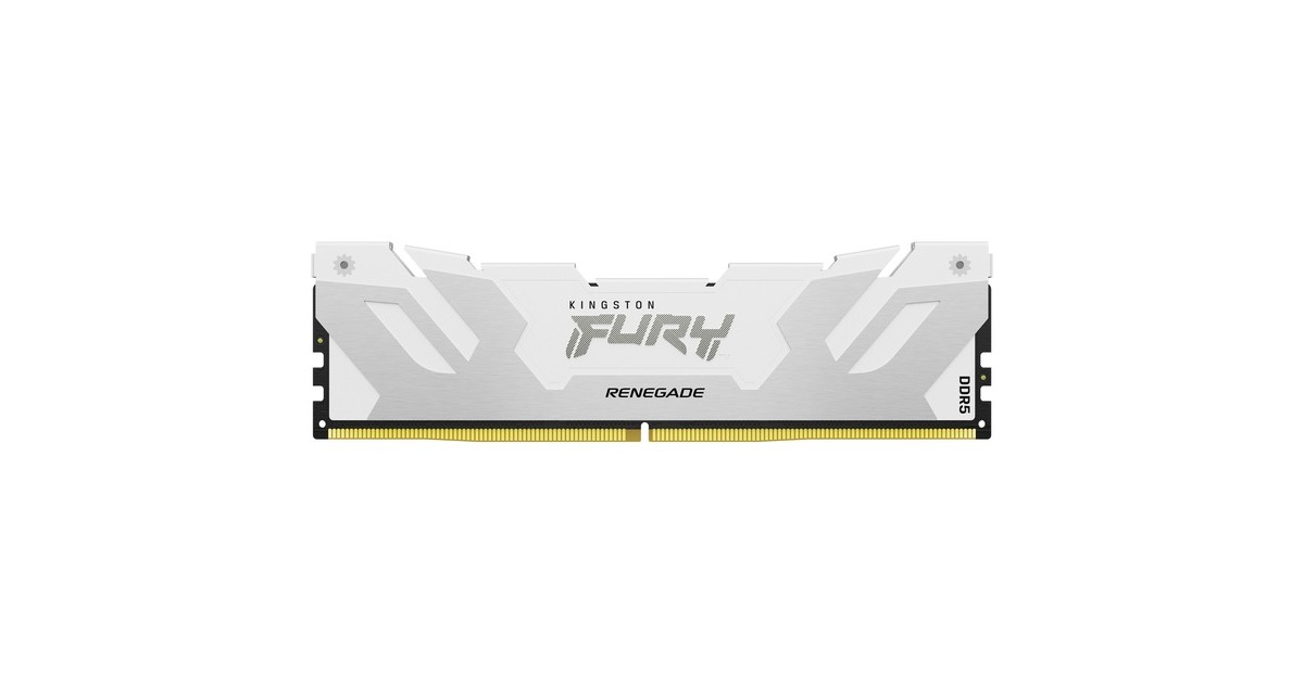 Kingston FURY DIMM 16 GB DDR5-6400, Arbeitsspeicher(weiß, KF564C32RW-16, Renegade, INTEL XMP)