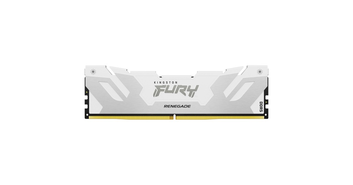 Kingston FURY DIMM 16 GB DDR5-7200, Arbeitsspeicher(weiß, KF572C38RW-16, Renegade, INTEL XMP)