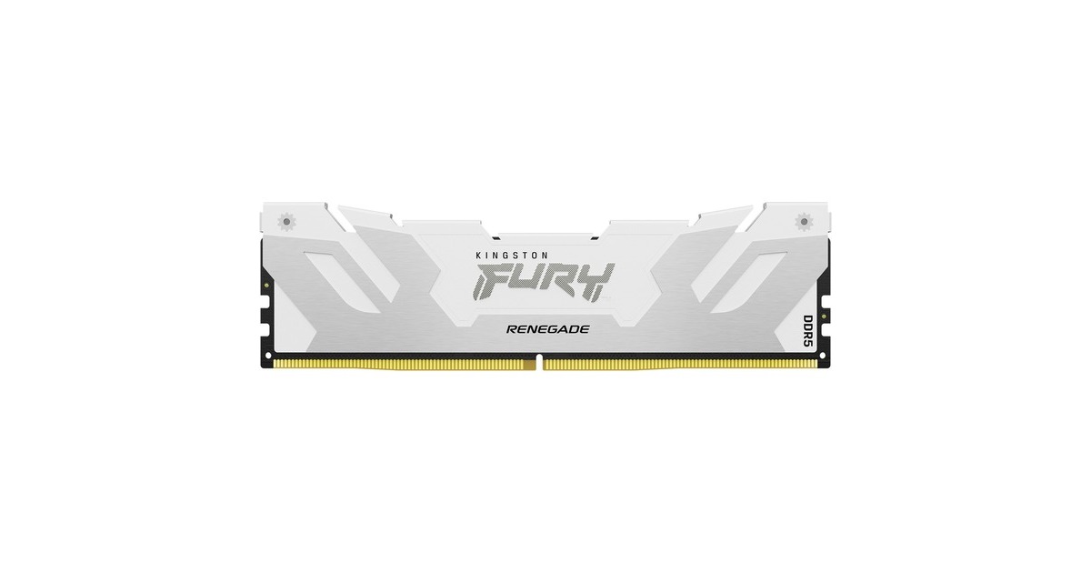 Kingston FURY DIMM 16 GB DDR5-7200, Arbeitsspeicher(weiß, KF572C38RW-16, Renegade, INTEL XMP)