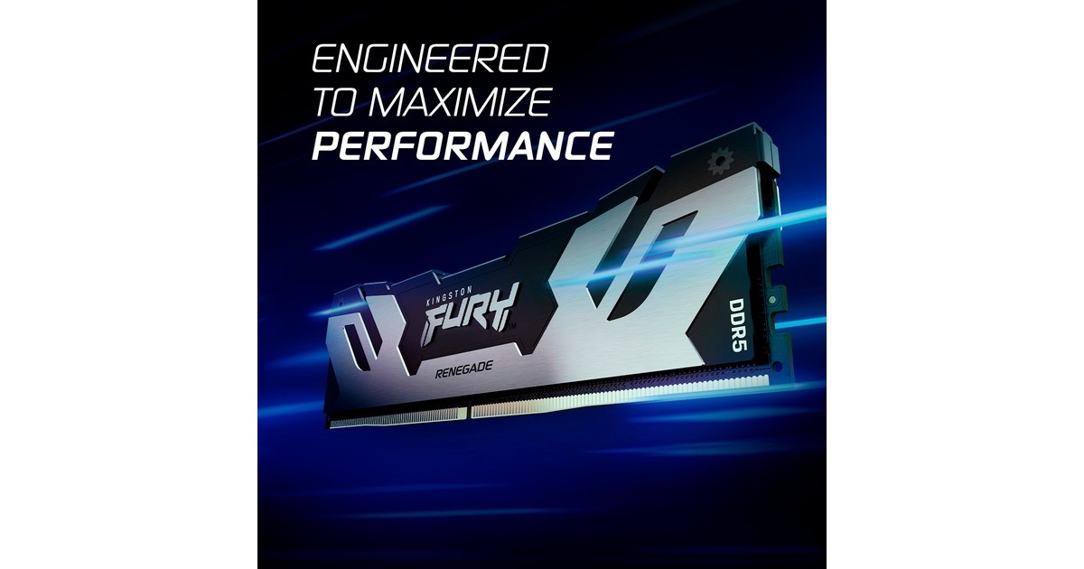 Kingston FURY DIMM 16 GB DDR5-7200, Arbeitsspeicher(weiß, KF572C38RW-16, Renegade, INTEL XMP)