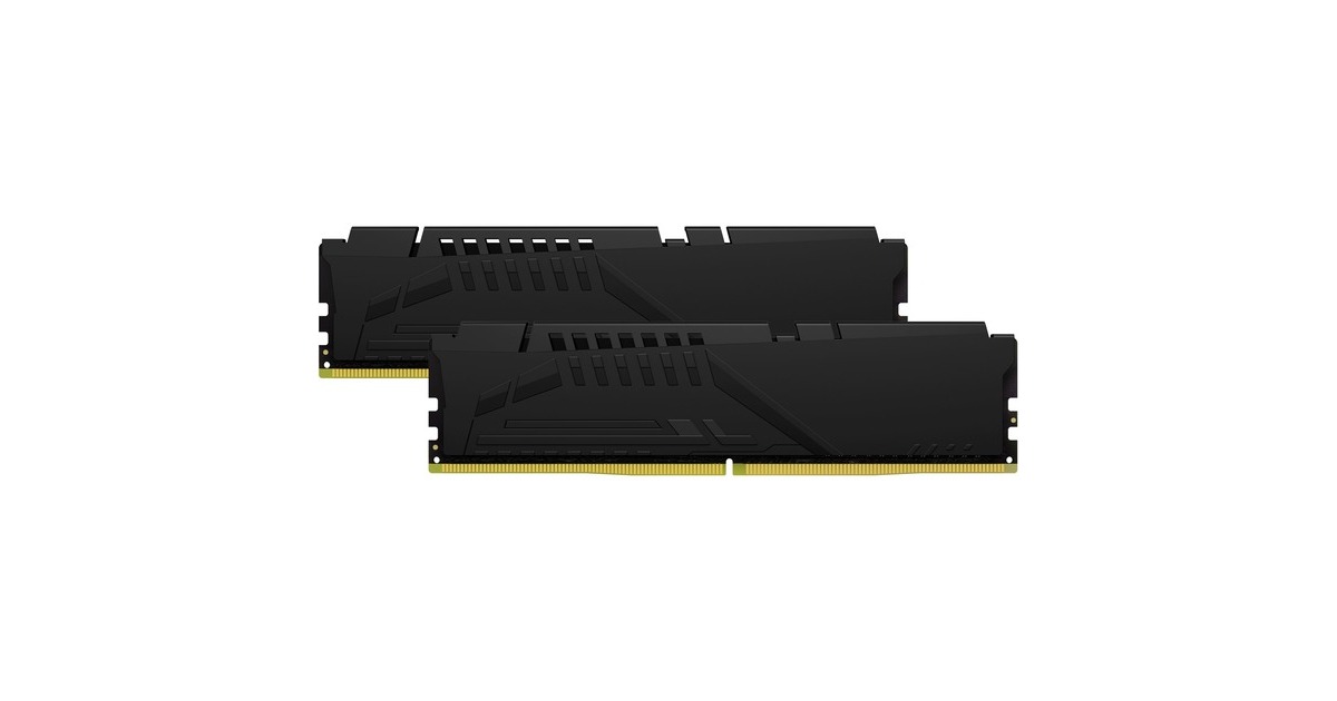 Kingston FURY DIMM 32 GB DDR5-4800 (2x 16 GB) Dual-Kit, Arbeitsspeicher(schwarz, KF548C38BBK2-32, FURY Beast, INTEL XMP)
