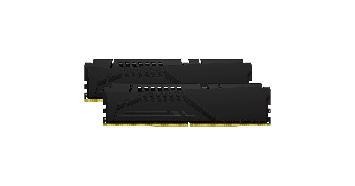 Kingston FURY DIMM 32 GB DDR5-5600 (2x 16 GB) Dual-Kit, Arbeitsspeicher(schwarz, KF556C36BBEK2-32, Fury Beast, INTEL XMP, AMD EXPO)