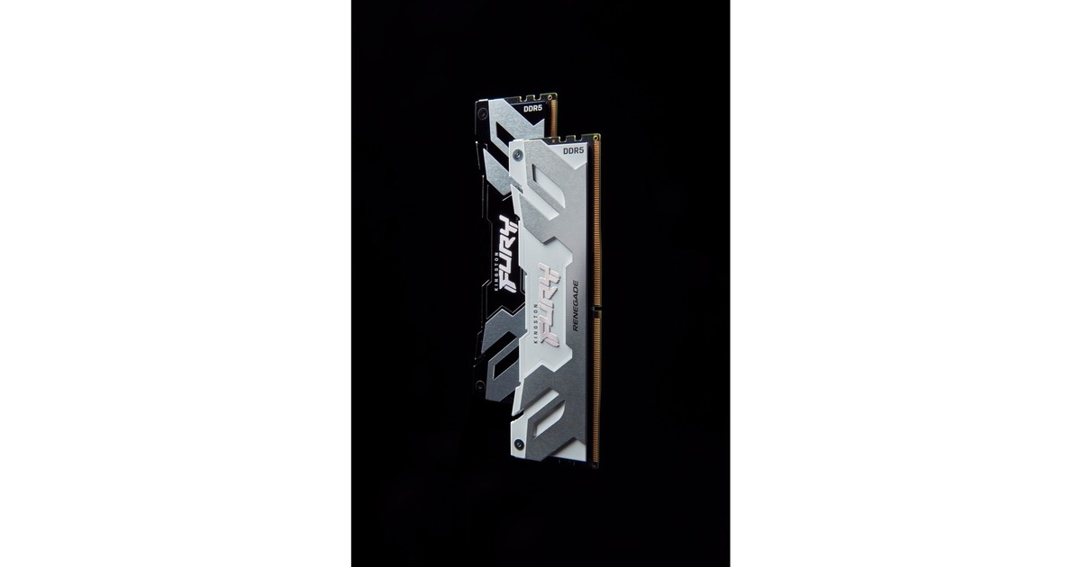 Kingston FURY DIMM 32 GB DDR5-6000 (2x 16 GB) Dual-Kit, Arbeitsspeicher(weiß, KF560C32RWK2-32, Renegade, INTEL XMP)